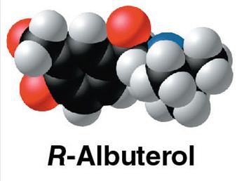 R-albuterol structure