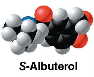 S-albuterol structure