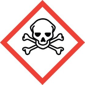 Toxic symbol for cyanide