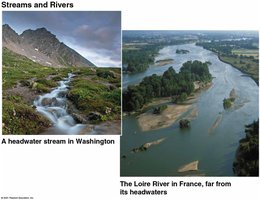 Streams and rivers