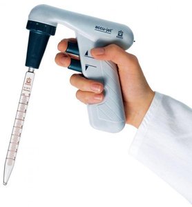 Motorized pipet filler/dispenser