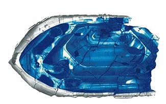 A grain of zircon from Australia, roughly 4.4 billion years old