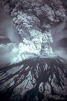 Volcano eruption