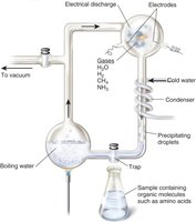 Miller-Urey experiment apparatus