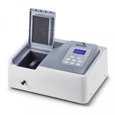 Spectrophotometer used to measure pigment absorption