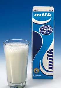 Milk as a source of lactose (a disaccharide)