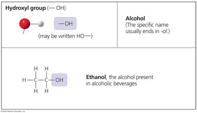 Hydroxyl group example: ethanol