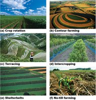 Soil conservation methods
