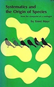 Book cover: Systematics and the Origin of Species by Mayr