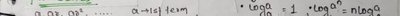 Logarithmic properties
