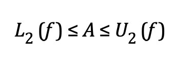 Lower and upper sum inequality