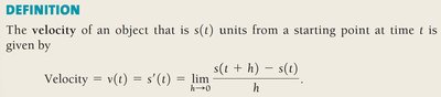 Definition of Velocity