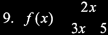 Rational function for Q9