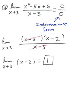 Piecewise function limit example
