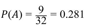 Probability calculation for dependent events example