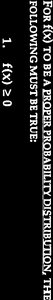 Requirement for probability density function: f(x) >= 0