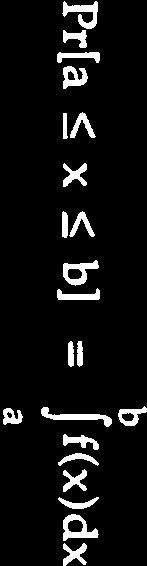 Integral for probability between two values