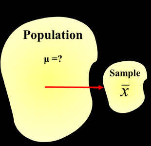 Population and sample relationship