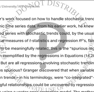 Cointegration and stochastic trends
