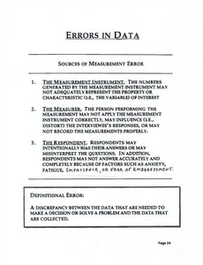 Interval scale comments