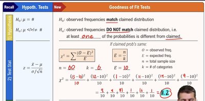 Chi-square test calculation and interpretation