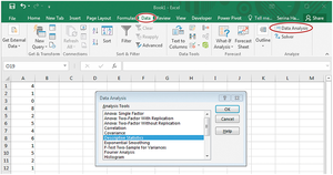 Excel Data Analysis Tool