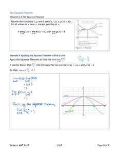 Squeeze Theorem Example