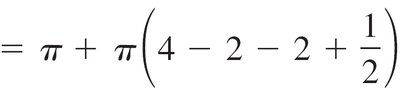 Washer method two-integral result