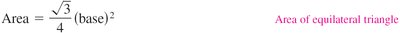 Integral setup for volume