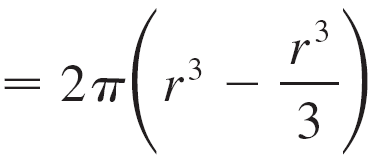 Final formula for sphere volume