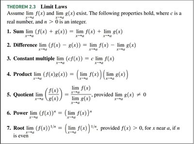 Limit Laws