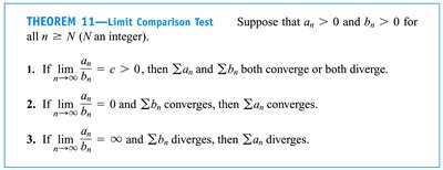 Statement of the Limit Comparison Test theorem