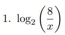 log_2(8/x)