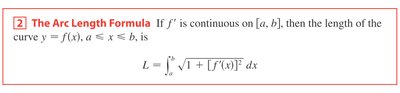 Arc Length Formula