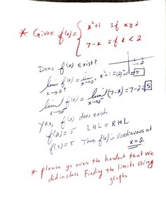 Piecewise function continuity check