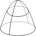 Elliptic paraboloid (cap)