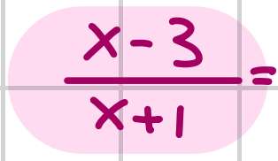 Simplified rational function
