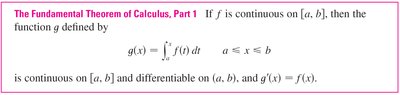 Key formula for differentiation of integral