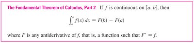 Formal statement of Fundamental Theorem, Part 2