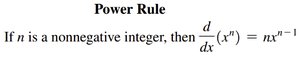 Power Rule formula