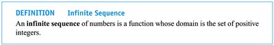 Definition of Infinite Sequence