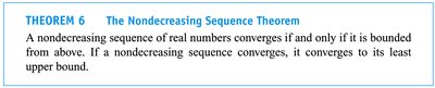 Nondecreasing Sequence Theorem