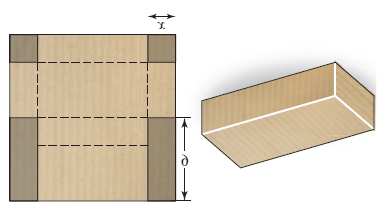 Cardboard box folding diagram