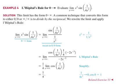 L'Hôpital's Rule for ∞–∞