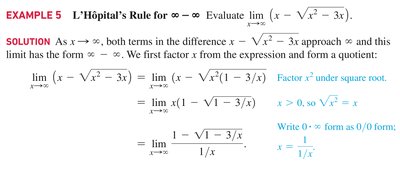 Indeterminate forms 1^∞, 0^0, ∞^0