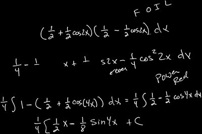 Case II: odd powers example