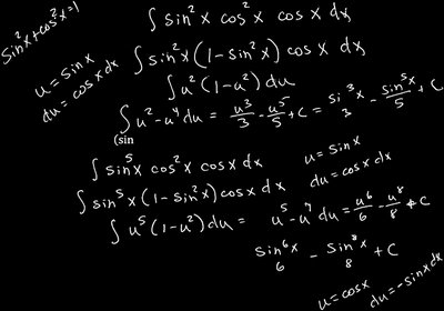 Definite integral example: sin^3 x dx