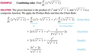 Illustration of the chain rule with computers A, B, and C