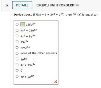 Increasing interval multiple choice