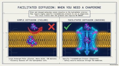 Facilitated diffusion: Chaperone proteins